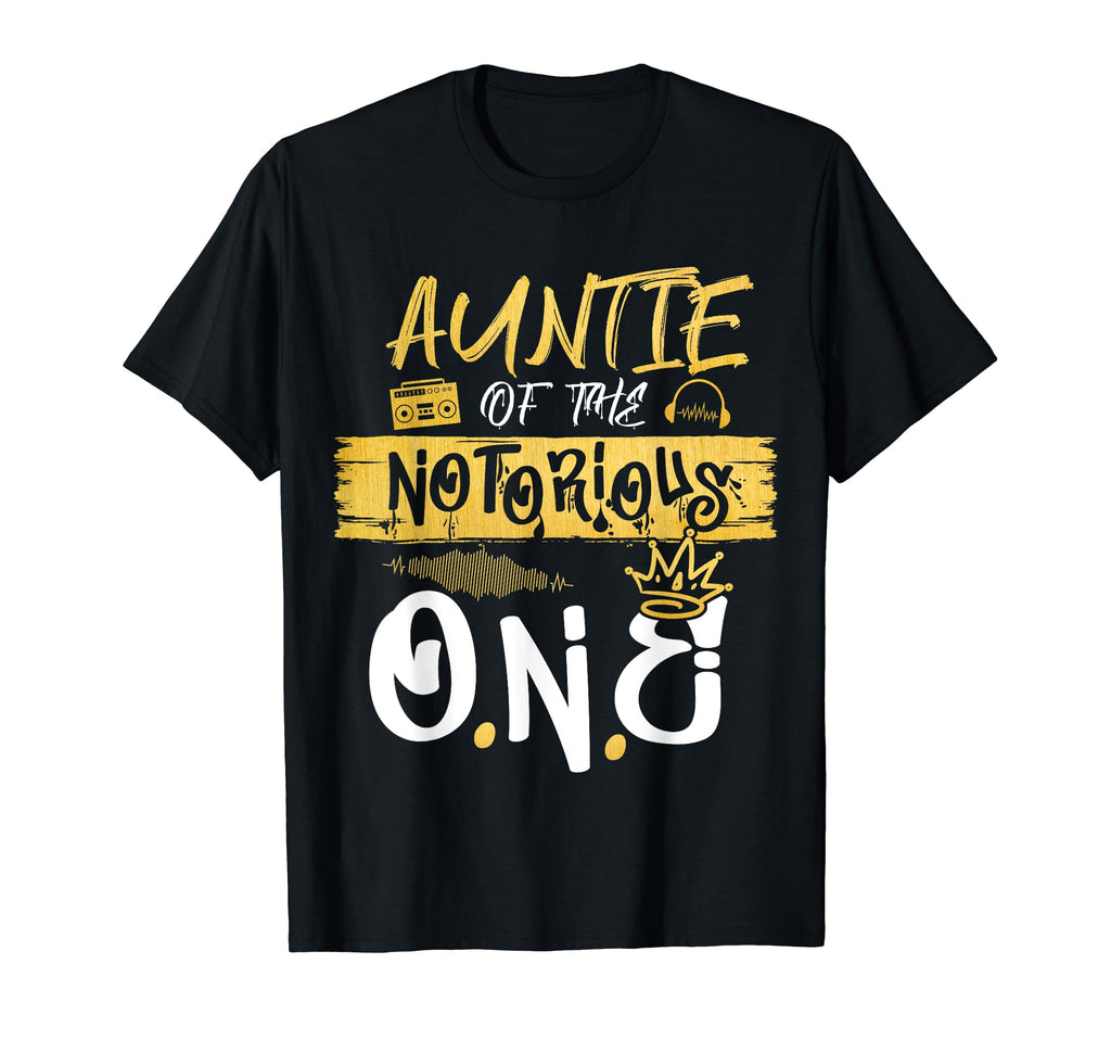 Auntie Notorious One Old School Hip T-Shirt - Minimalist Print for Adults - T-Shirt, Sweatshirt, Hoodie