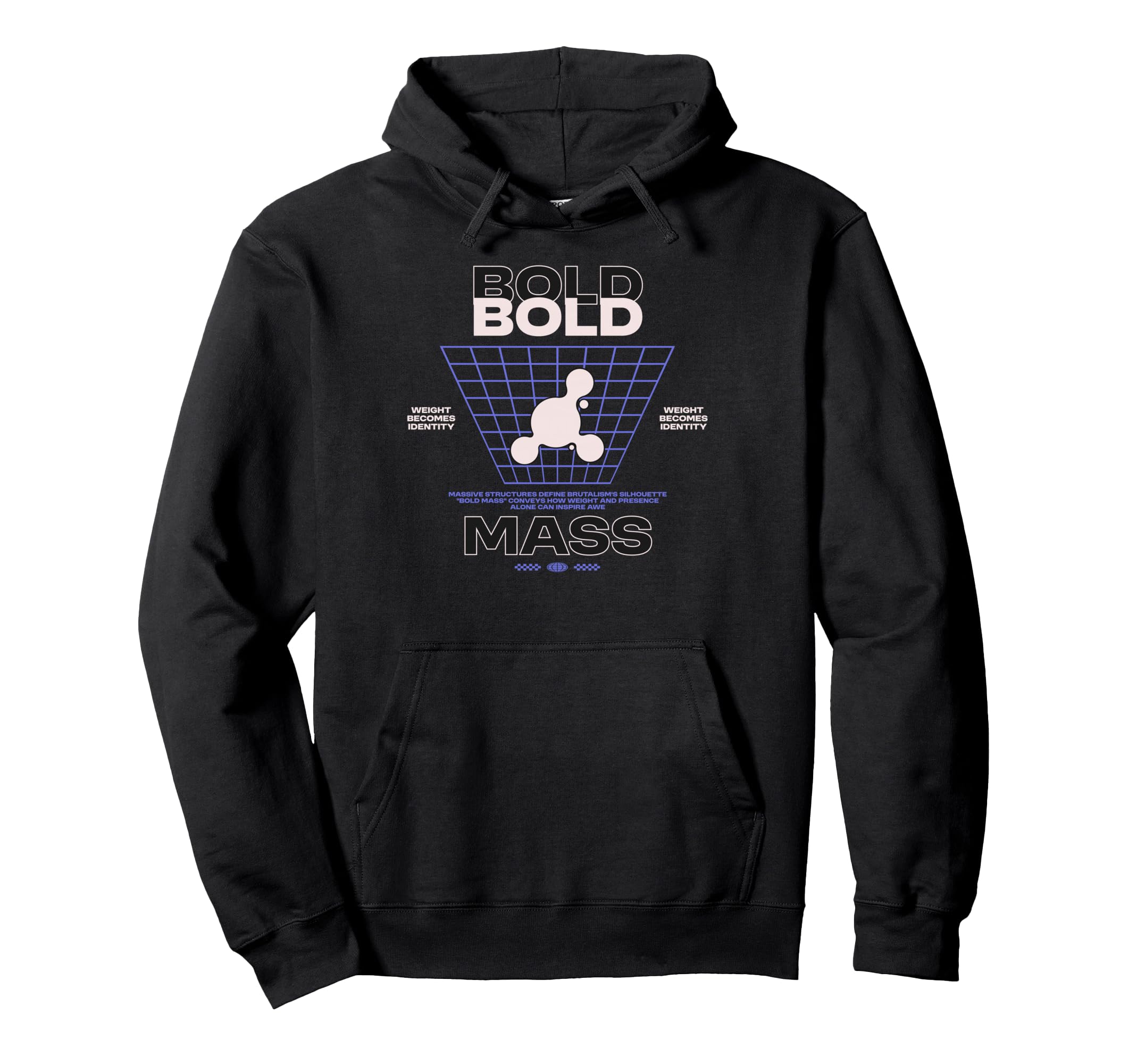 Bold Mass Y2K Streetwear Hoodie - Minimalist Print Men Women - T-Shirt, Sweatshirt, Hoodie