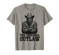 Bigfoot Sasquatch Funny Cowboy Cryptid T-Shirt - Graphic Print Men Women - T-Shirt, Sweatshirt, Hoodie