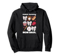 Mama Mommy Mom Bruh Baseball Coquette Hoodie - Graphic Print for Adults - T-Shirt, Sweatshirt, Hoodie