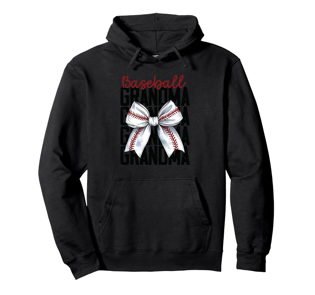Baseball Grandma Family Matching Hoodie - Graphic Print for Adults - T-Shirt, Sweatshirt, Hoodie