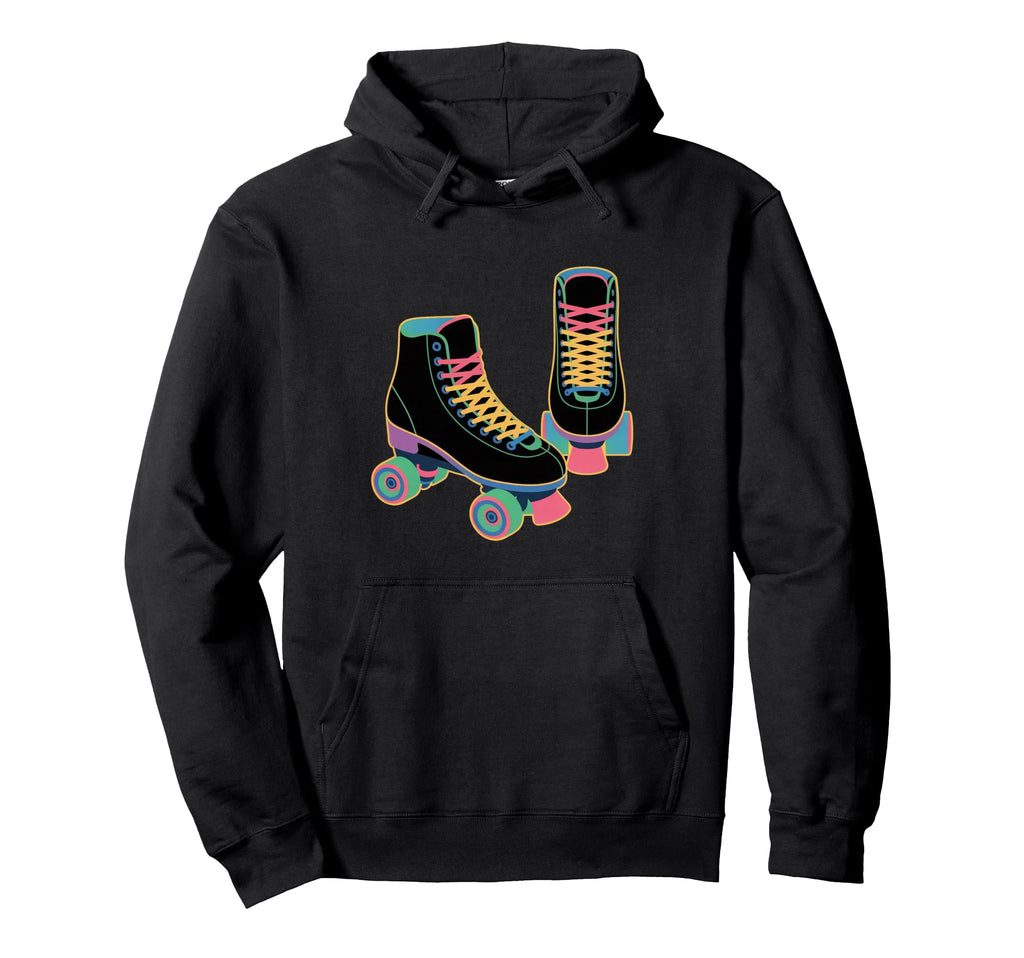 Roller Skate Shoes Roller Skating Hoodie - Custom Art Print Unisex - T-Shirt, Sweatshirt, Hoodie