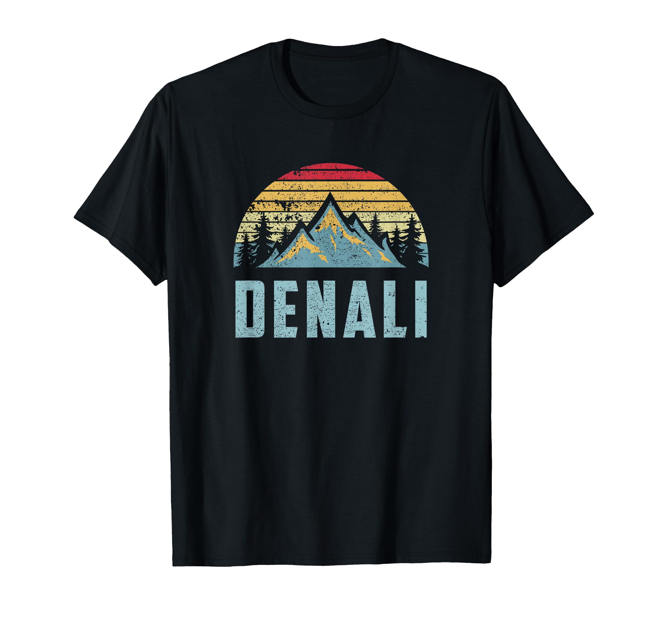 Mt Denali National Park Alaska T-Shirt - Custom Art Print Men Women - T-Shirt, Sweatshirt, Hoodie