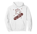 Skateboarding Possum Skater Animal Y2K Hoodie - Unique Graphic Men Women - T-Shirt, Sweatshirt, Hoodie