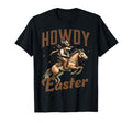 Howdy Easter Rabbit Riding Horse Bunny T-Shirt - Trendy Graphic for Adults - T-Shirt, Sweatshirt, Hoodie