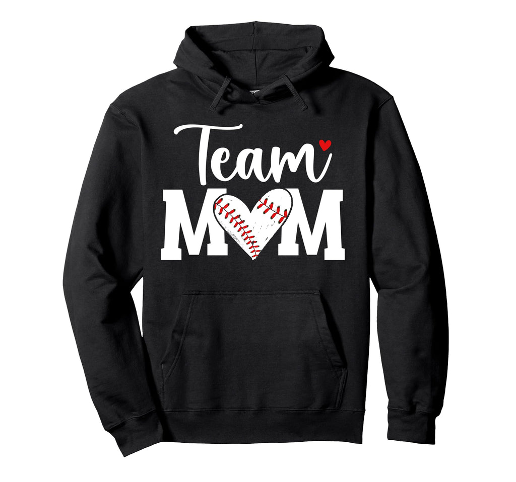Baseball Team Mom Appreciation Hoodie - Aesthetic Graphic for Adults - T-Shirt, Sweatshirt, Hoodie
