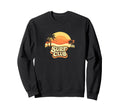 Surf Club Sunset Palm Trees Sweatshirt - Trendy Graphic for Adults - T-Shirt, Sweatshirt, Hoodie