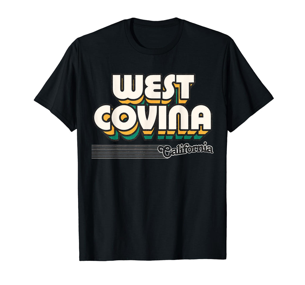 West Covina California Stripes T-Shirt - Novelty Apparel Men Women - T-Shirt, Sweatshirt, Hoodie