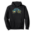 Campfire Shenanigans Boho Hippie Sunglasses Hoodie - Graphic Print Unisex - T-Shirt, Sweatshirt, Hoodie