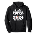Proud Poppa 2024 Senior Funny Hoodie - Casual Everyday Wear Men Women - T-Shirt, Sweatshirt, Hoodie
