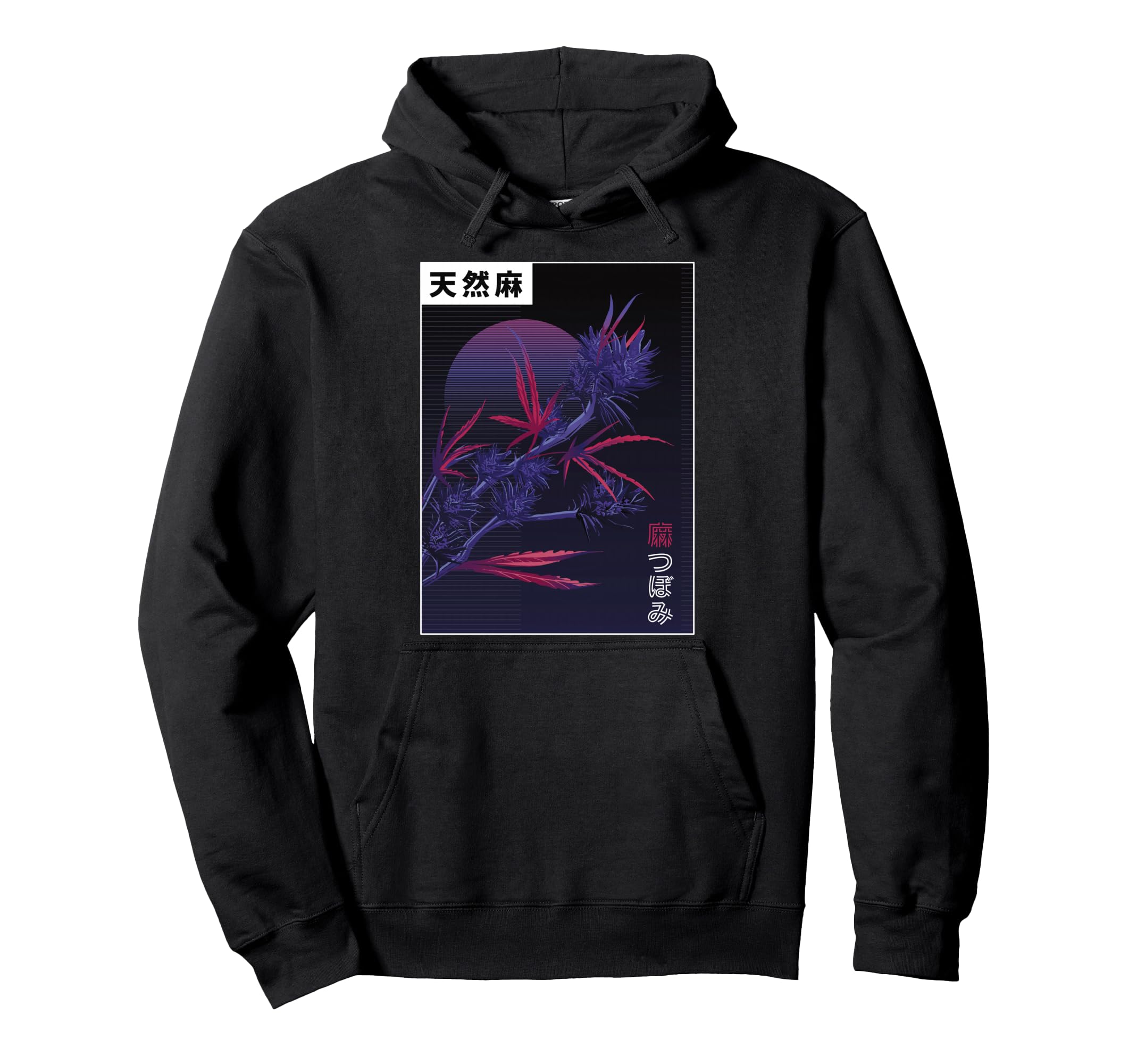 Lofi Tokyo Night Flora Aesthetic Japanese Hoodie - Graphic Print Unisex - T-Shirt, Sweatshirt, Hoodie