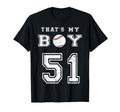 Thats My Baseball 51 Jersey Number T-Shirt - Streetwear Style for Adults - T-Shirt, Sweatshirt, Hoodie