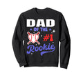 Dad Rookie 1St Baseball Birthday Sweatshirt - Trendy Graphic for Adults - T-Shirt, Sweatshirt, Hoodie