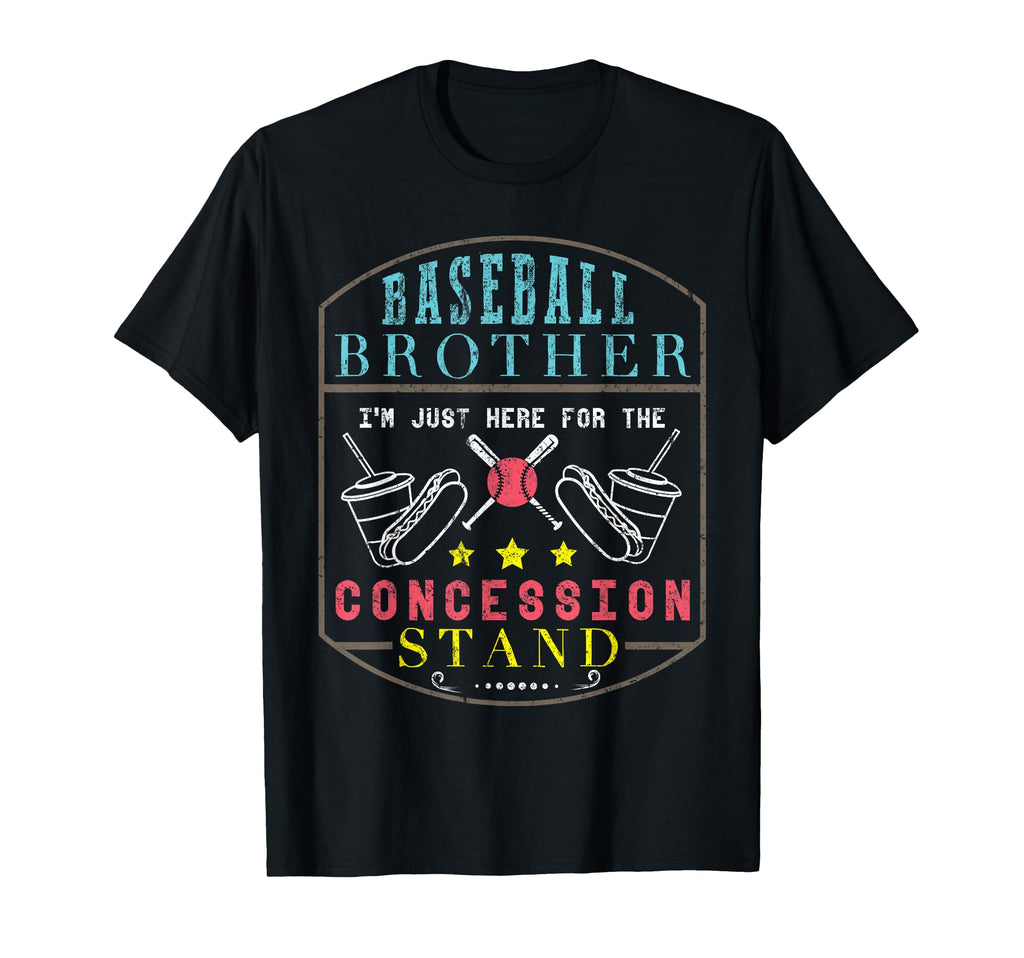 Baseball Brother Concession Stand Baseball T-Shirt - Unique Graphic Unisex - T-Shirt, Sweatshirt, Hoodie