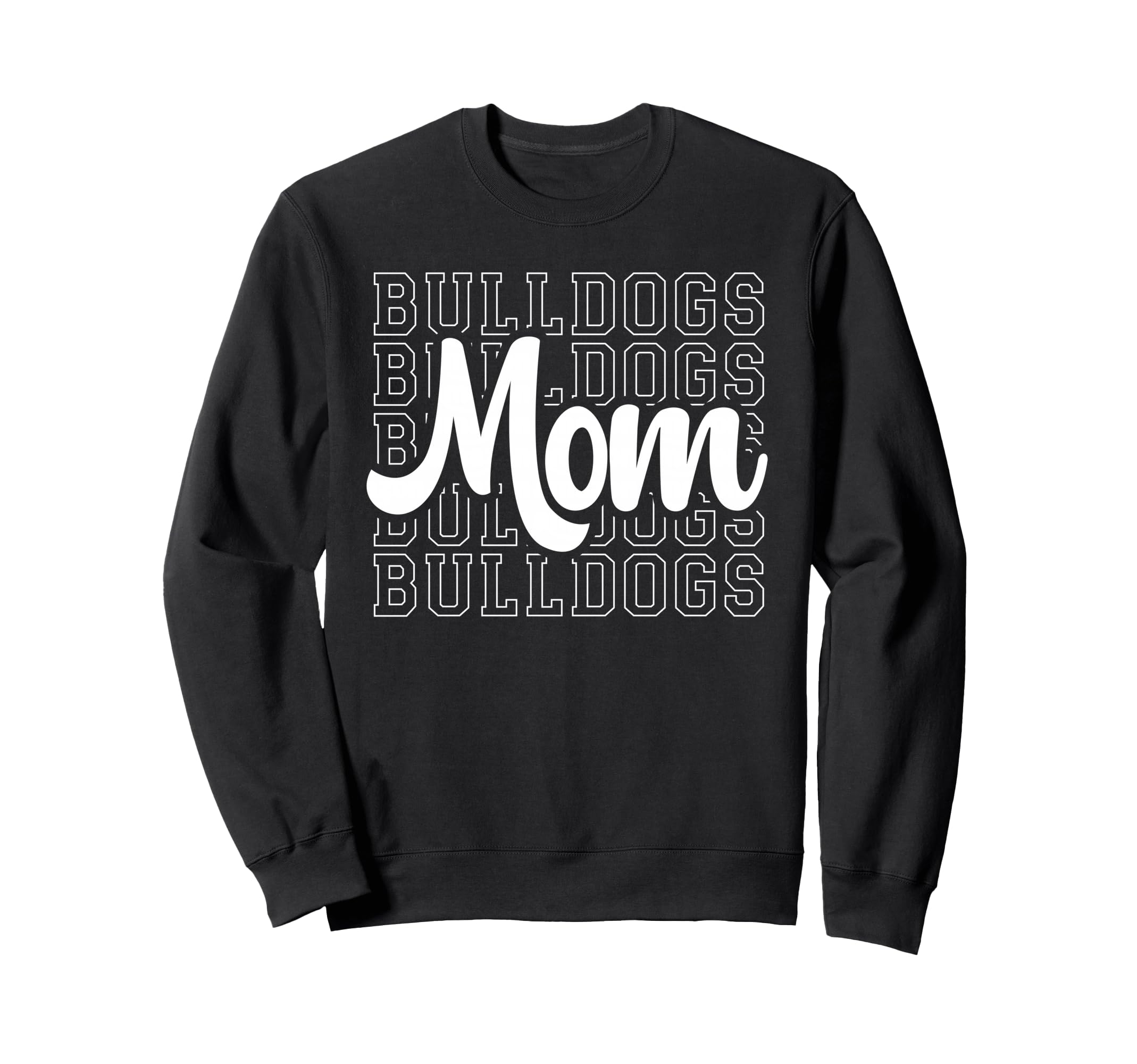 Bulldogs Sports Mascot Bulldogs Sweatshirt - Aesthetic Graphic for Adults - T-Shirt, Sweatshirt, Hoodie