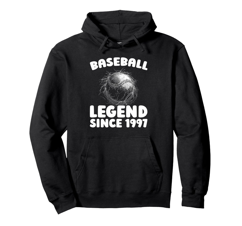 Born 1997 Baseballer Sport Player Team Hoodie - Novelty Apparel Unisex - T-Shirt, Sweatshirt, Hoodie