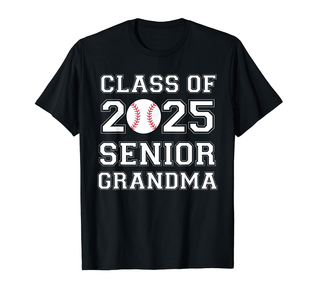 Class 2025 Baseball Grandma Senior T-Shirt - Custom Art Print Men Women - T-Shirt, Sweatshirt, Hoodie
