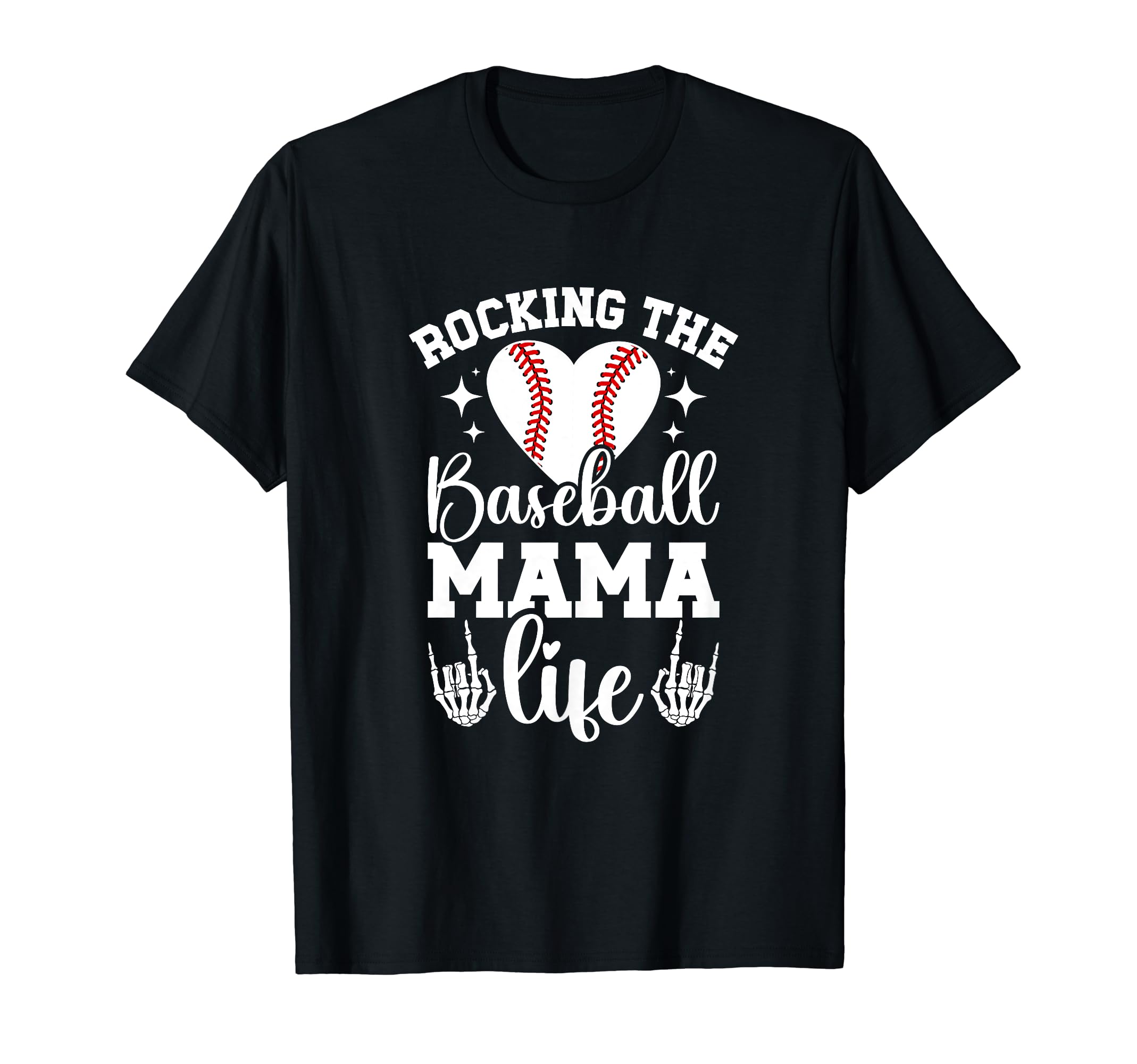 Baseball Mama Life Baseball Mom T-Shirt - Trendy Graphic Men Women - T-Shirt, Sweatshirt, Hoodie