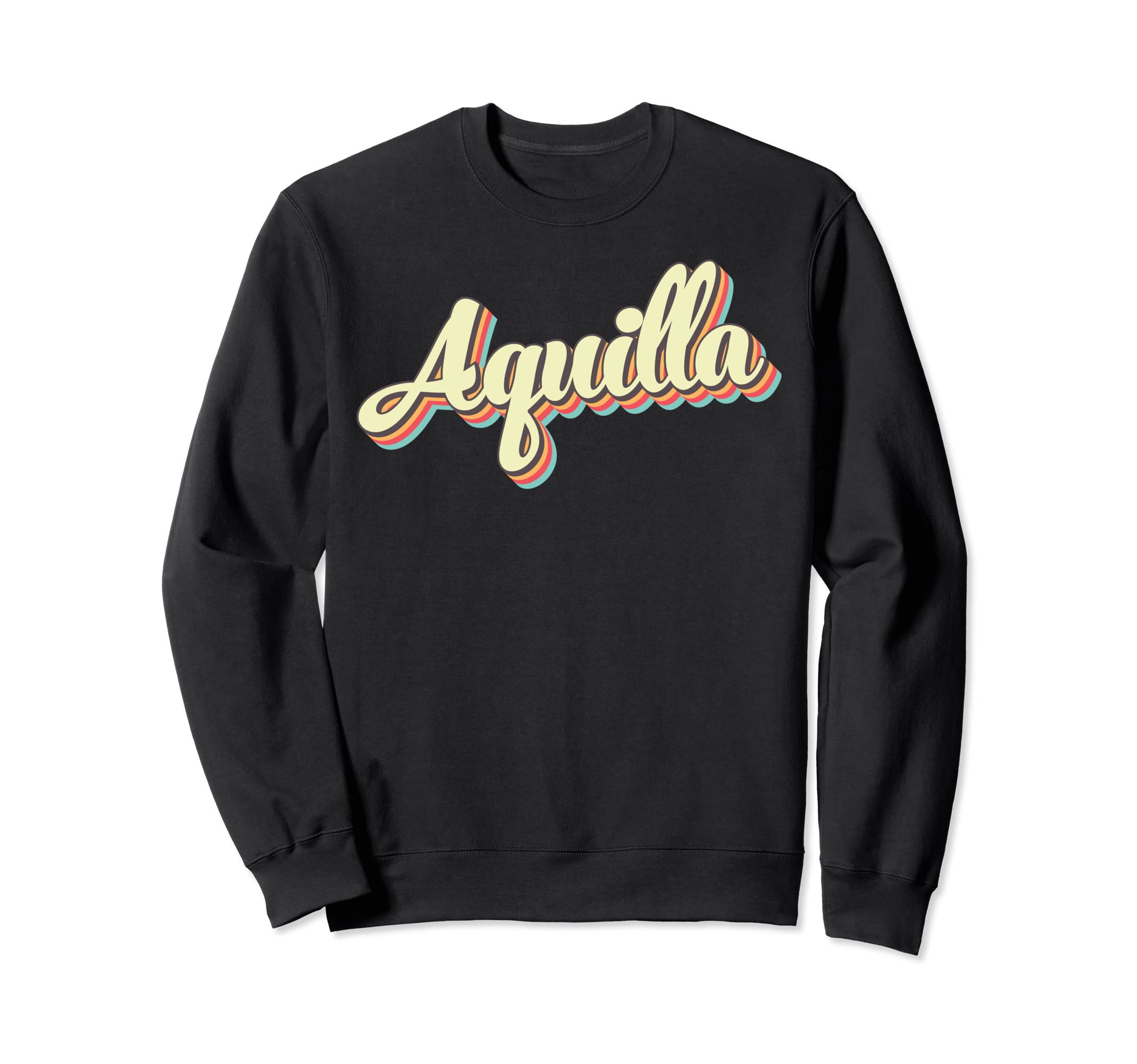 Aquilla Art Baseball Font Sweatshirt - Minimalist Print for Adults - T-Shirt, Sweatshirt, Hoodie