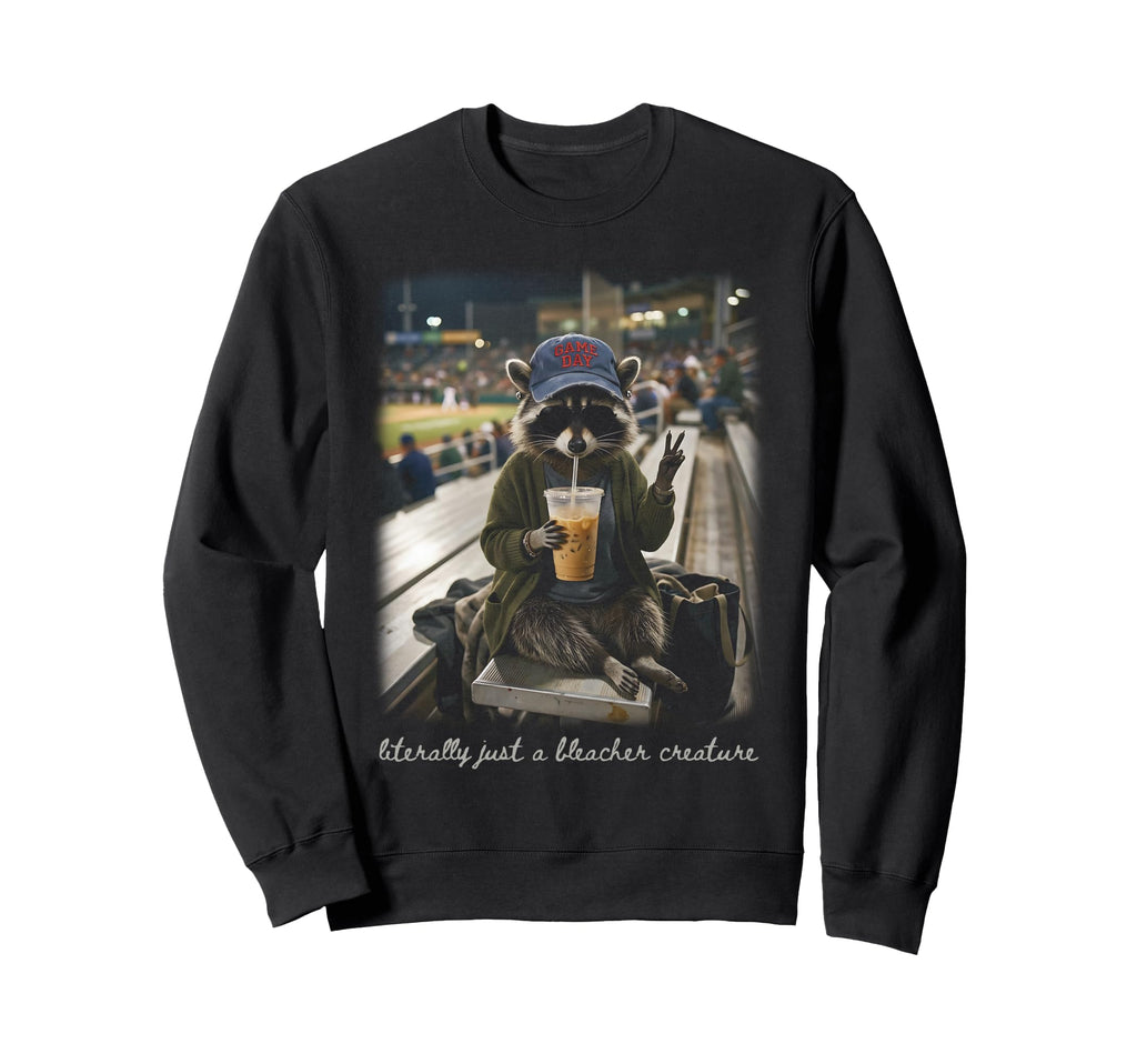 Literally Just Bleacher Creature Sweatshirt - Custom Art Print Unisex - T-Shirt, Sweatshirt, Hoodie