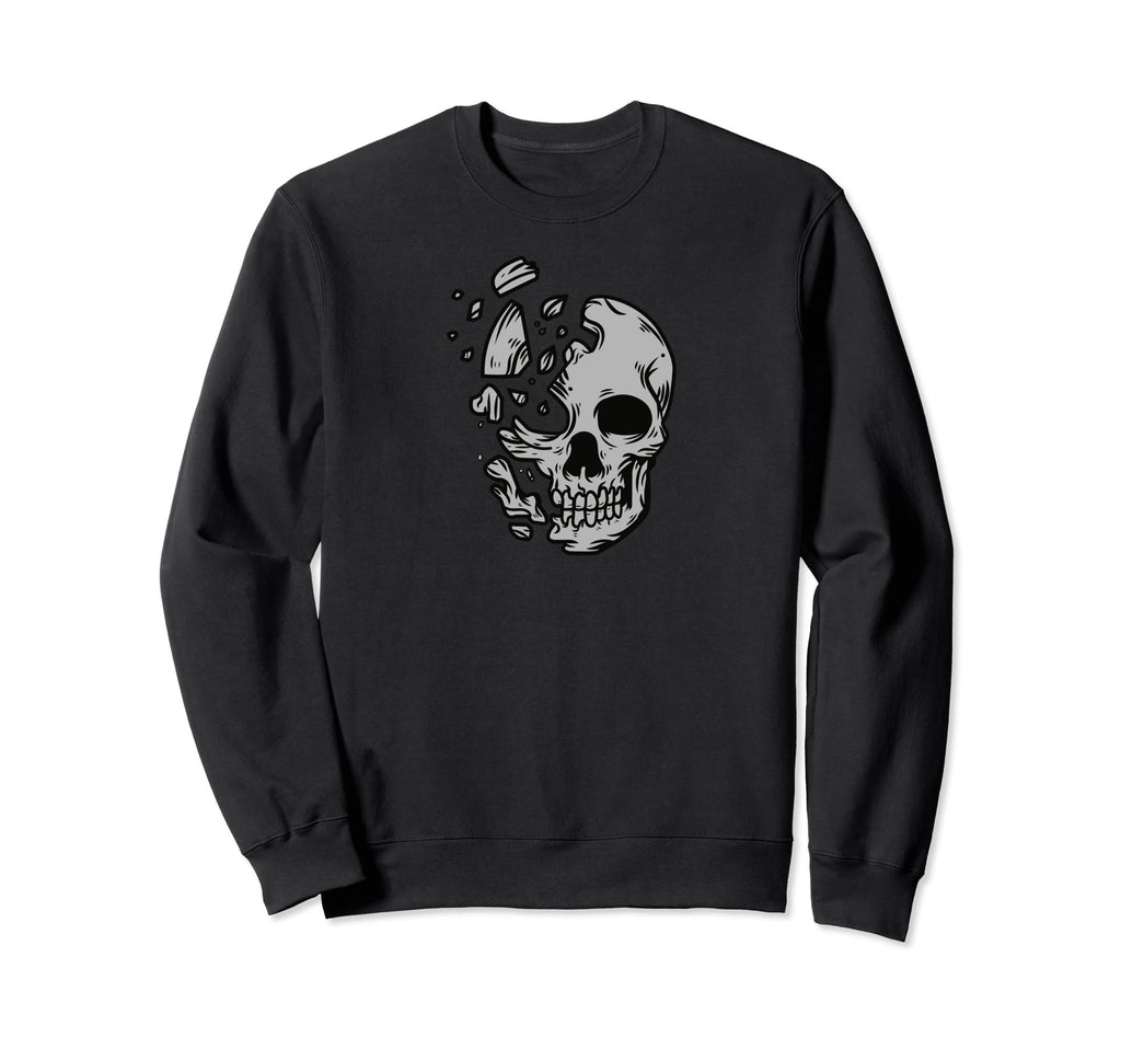 Trendy Y2K Gothic Skull Grunge Sweatshirt - Streetwear Style for Adults - T-Shirt, Sweatshirt, Hoodie