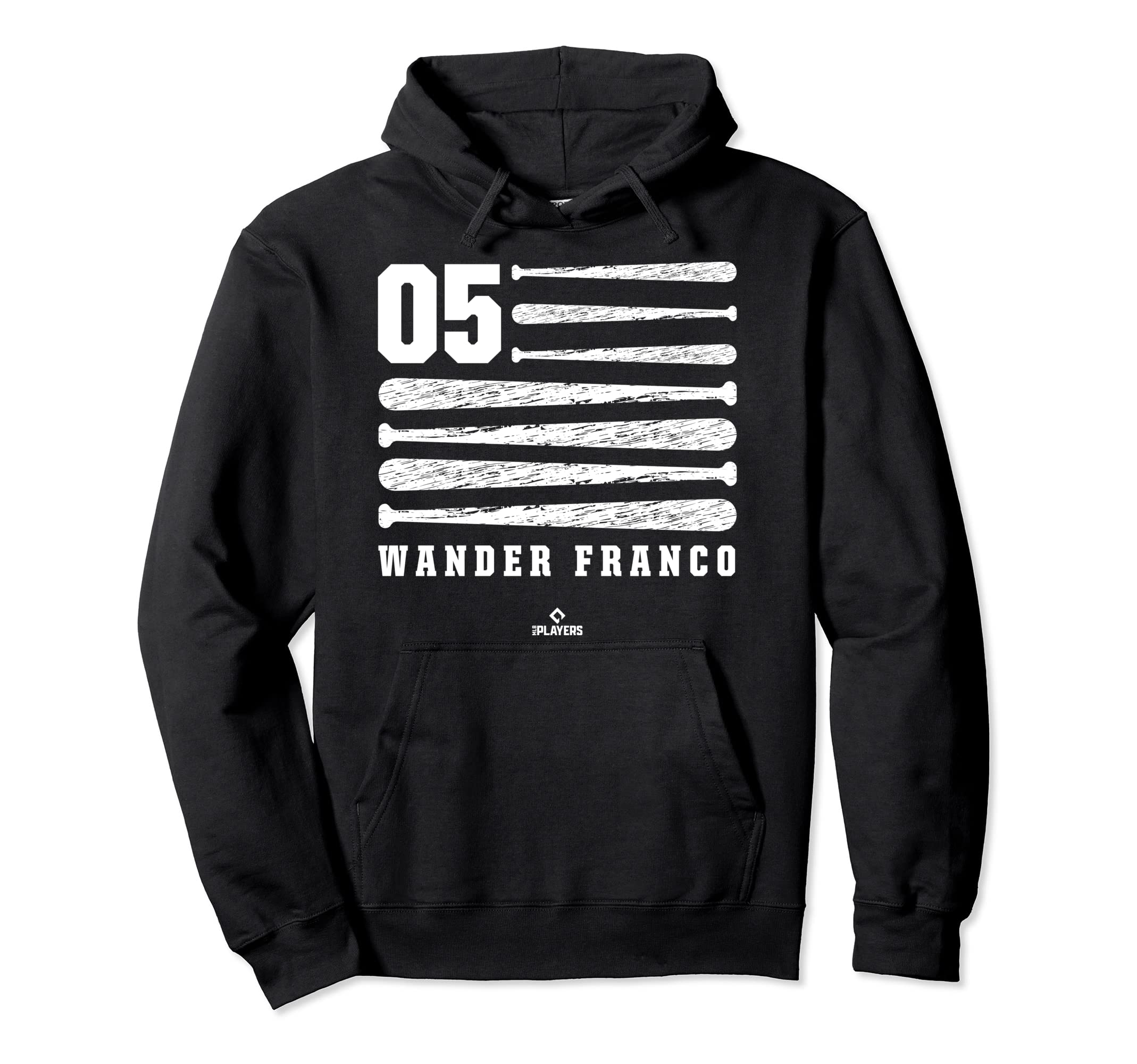 Wander Franco Flag Florida Patriotic Hoodie - Graphic Print Unisex - T-Shirt, Sweatshirt, Hoodie