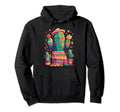 Happy Cactus Serape Succulent Plant Cacti Hoodie - Graphic Print Men Women - T-Shirt, Sweatshirt, Hoodie