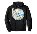 Surfing Toaster Japan Waves Kawaii Hoodie - Novelty Apparel for Adults - T-Shirt, Sweatshirt, Hoodie