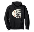 Somebodys Loudmouth Baseball Mama Mothers Hoodie - Custom Art Print Unisex - T-Shirt, Sweatshirt, Hoodie
