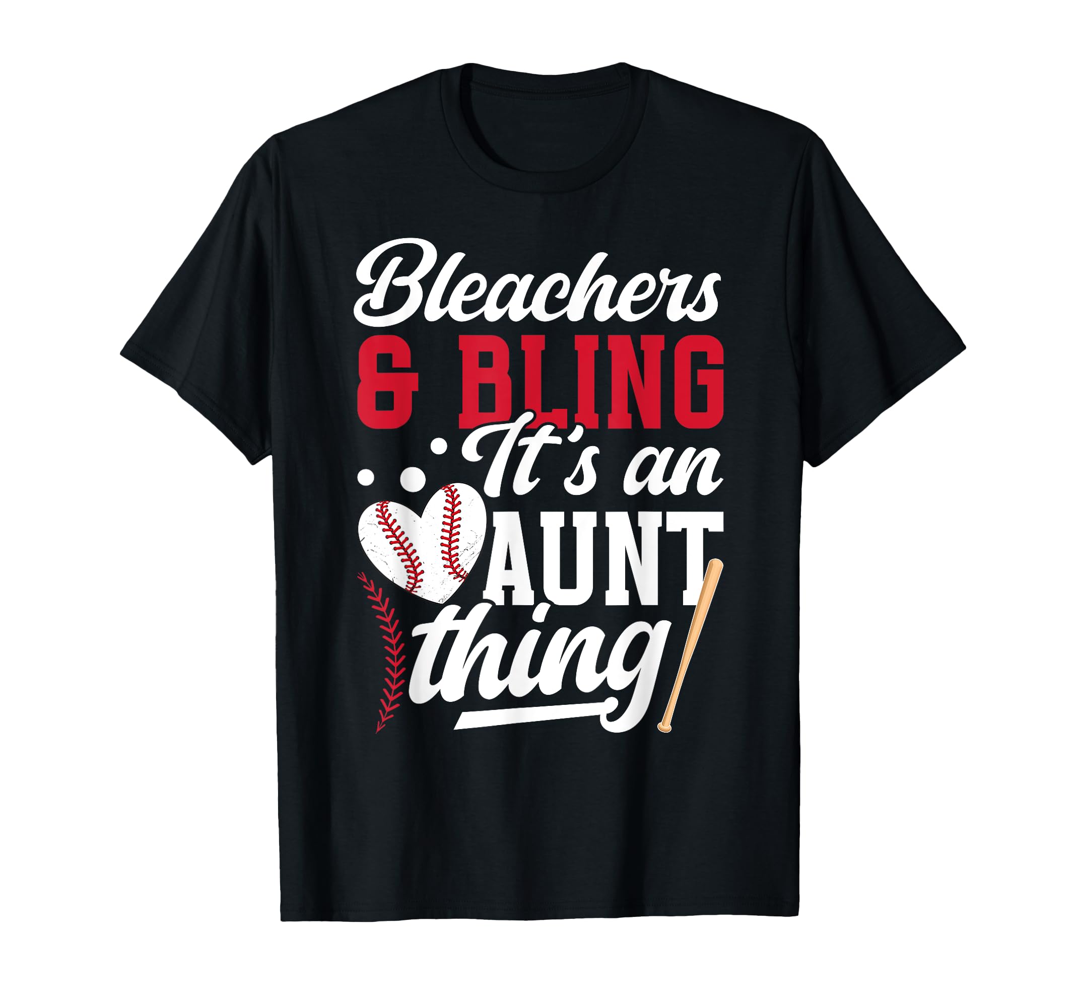 Its Aunt Thing Baseball Aunt Baseball T-Shirt - Custom Art Print Men Women - T-Shirt, Sweatshirt, Hoodie