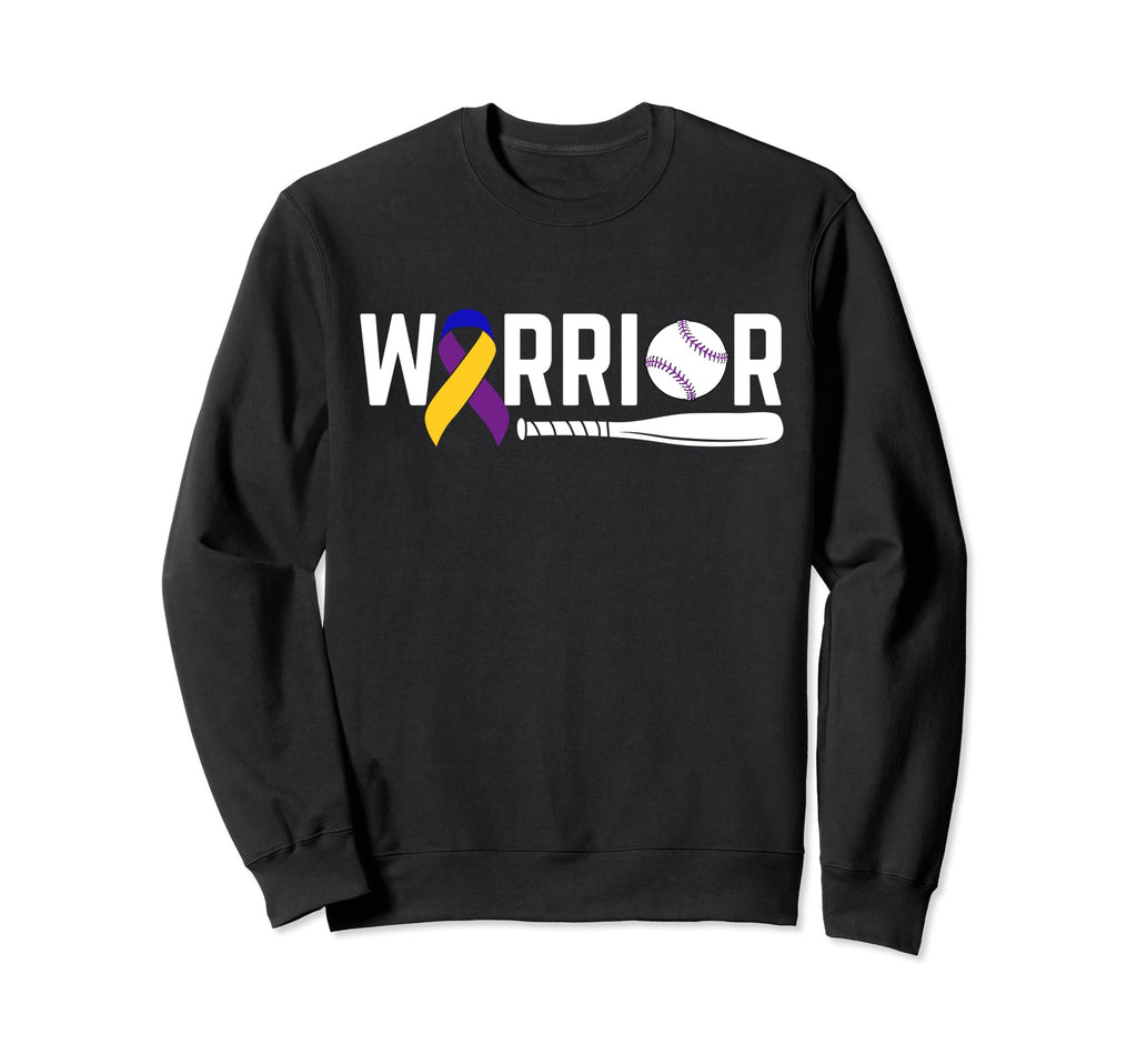 Baseball Bladder Cancer Awareness Sweatshirt - Custom Art Print Unisex - T-Shirt, Sweatshirt, Hoodie