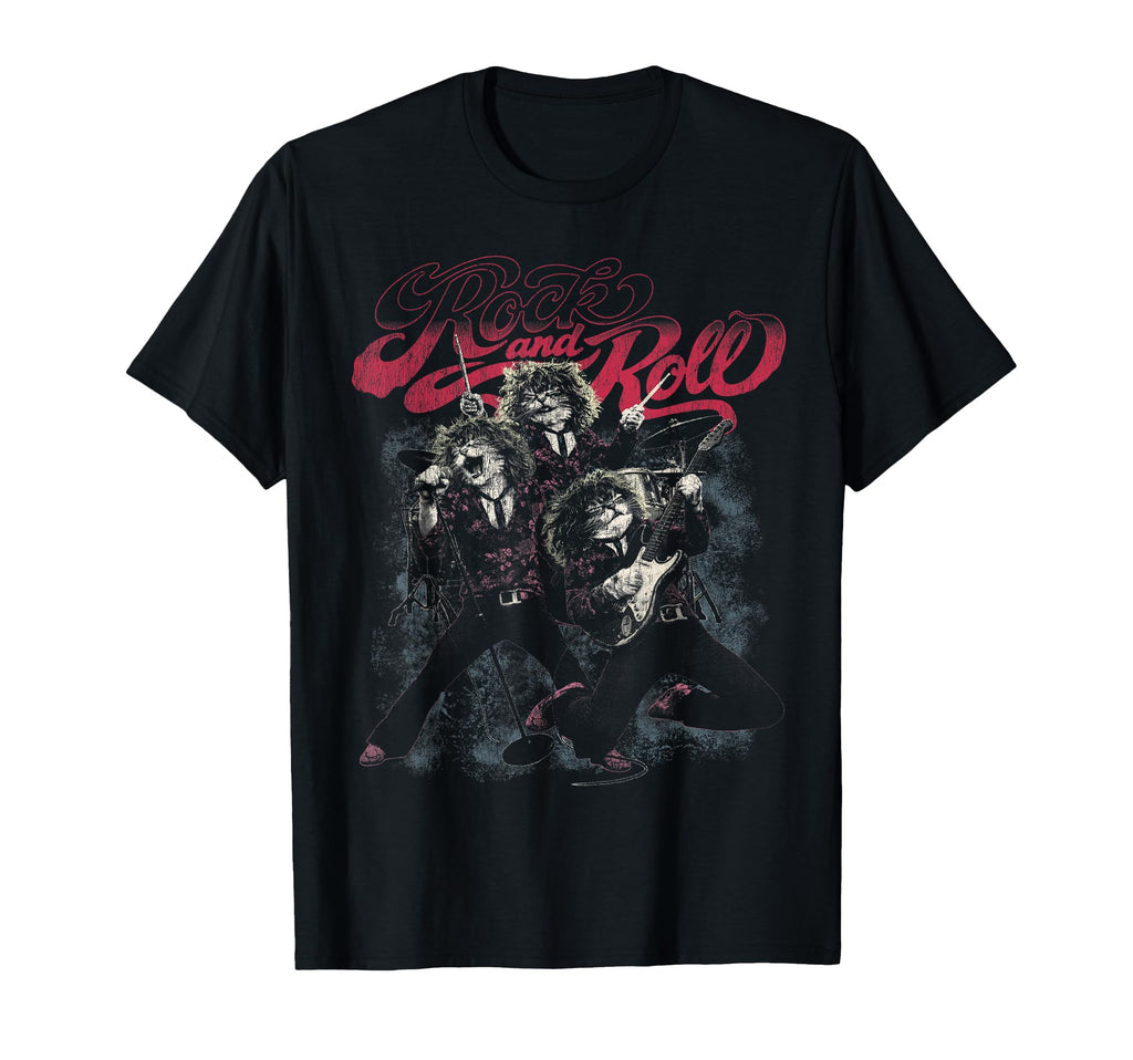 Rock And Roll Cats Band Timeless T-Shirt - Streetwear Style for Adults - T-Shirt, Sweatshirt, Hoodie