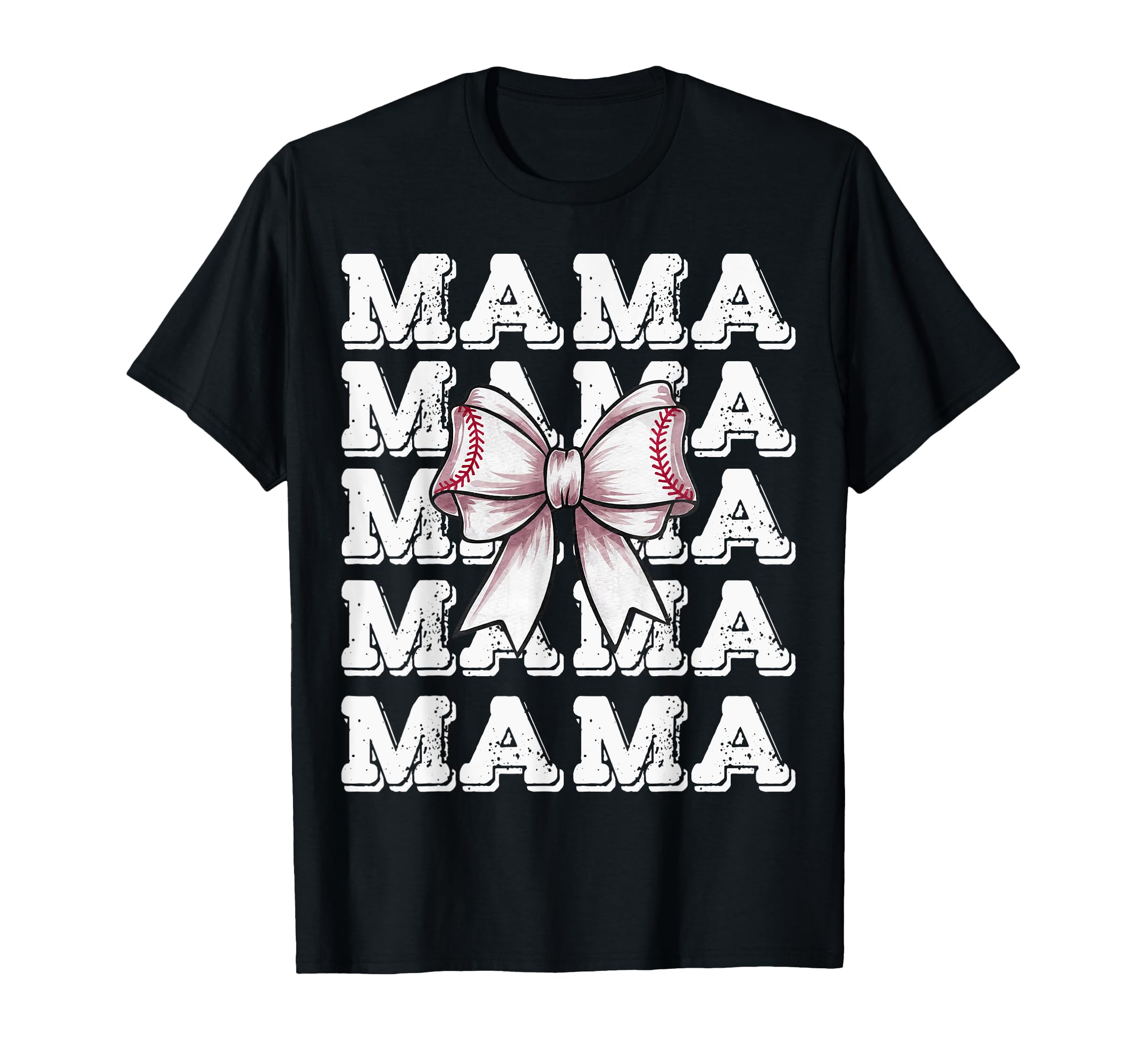 Coquette Baseball Mama Matching Family T-Shirt - Custom Art Print Unisex - T-Shirt, Sweatshirt, Hoodie