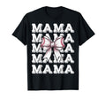 Coquette Baseball Mama Matching Family Bow T-Shirt - Trendy Graphic Unisex - T-Shirt, Sweatshirt, Hoodie