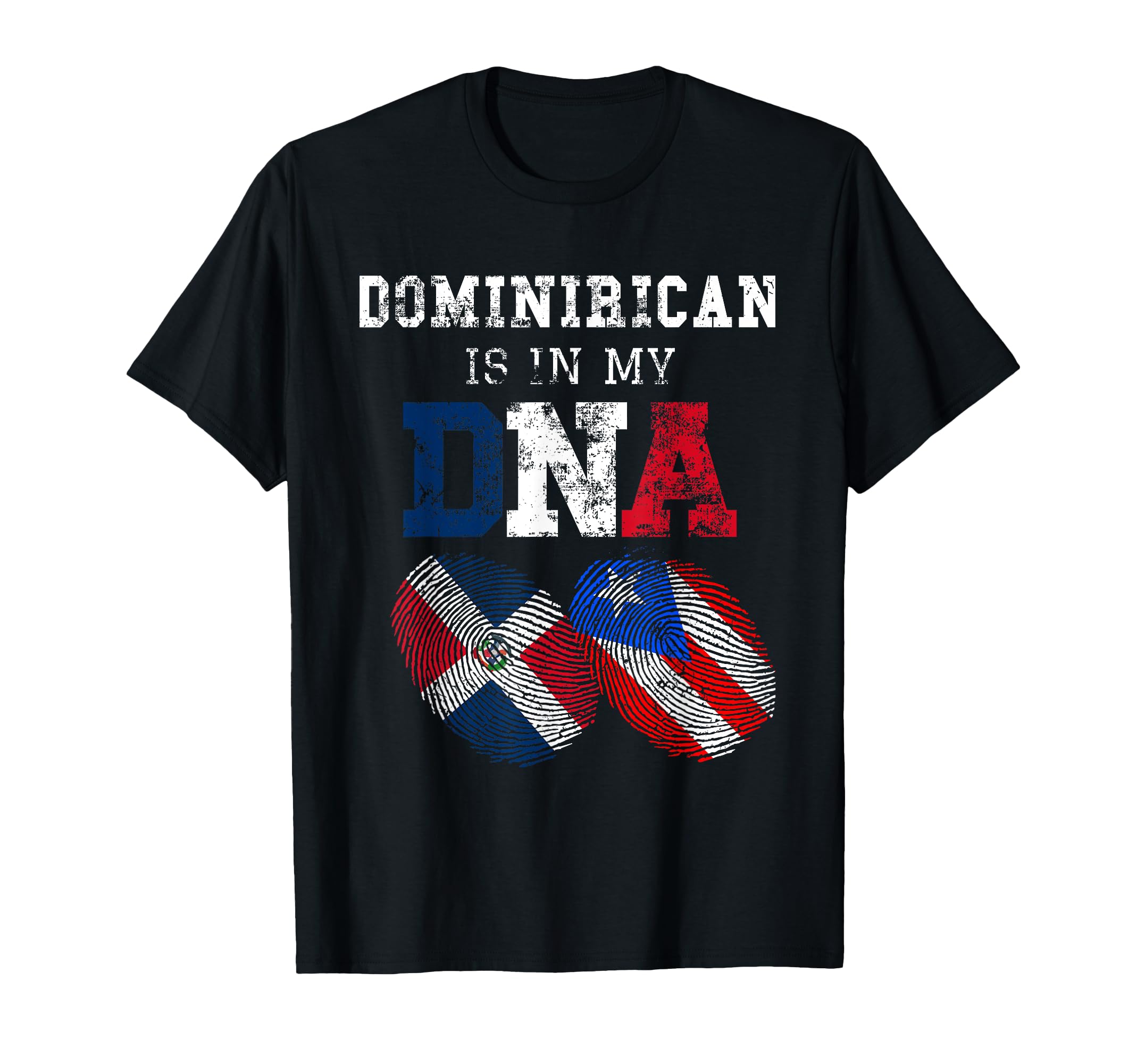 Dominican And Puerto Rican Dna T-Shirt - Novelty Apparel Unisex - T-Shirt, Sweatshirt, Hoodie
