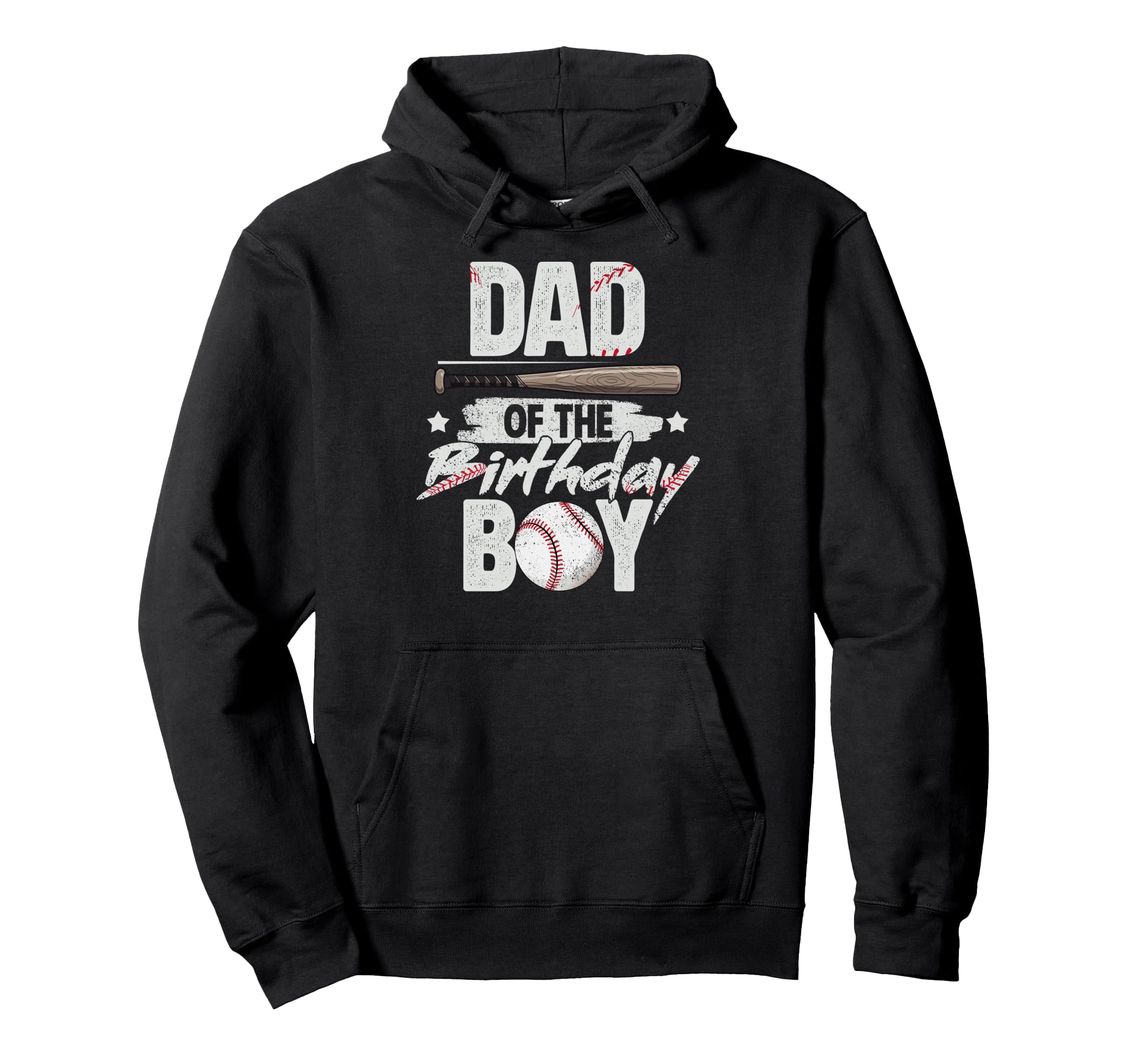 Dad Birthday Matching Baseball Birthday Hoodie - Unique Graphic for Adults - T-Shirt, Sweatshirt, Hoodie