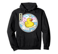 Surfing Rubber Duck Japanese Waves Hoodie - Casual Everyday Wear Men Women - T-Shirt, Sweatshirt, Hoodie
