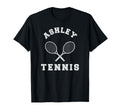 Ashley Tennis Team Distressed 90S Vibe T-Shirt - Streetwear Style Unisex - T-Shirt, Sweatshirt, Hoodie