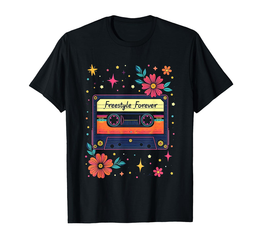 Freestyle Forever Cassette Tape Art T-Shirt - Graphic Print Unisex - T-Shirt, Sweatshirt, Hoodie