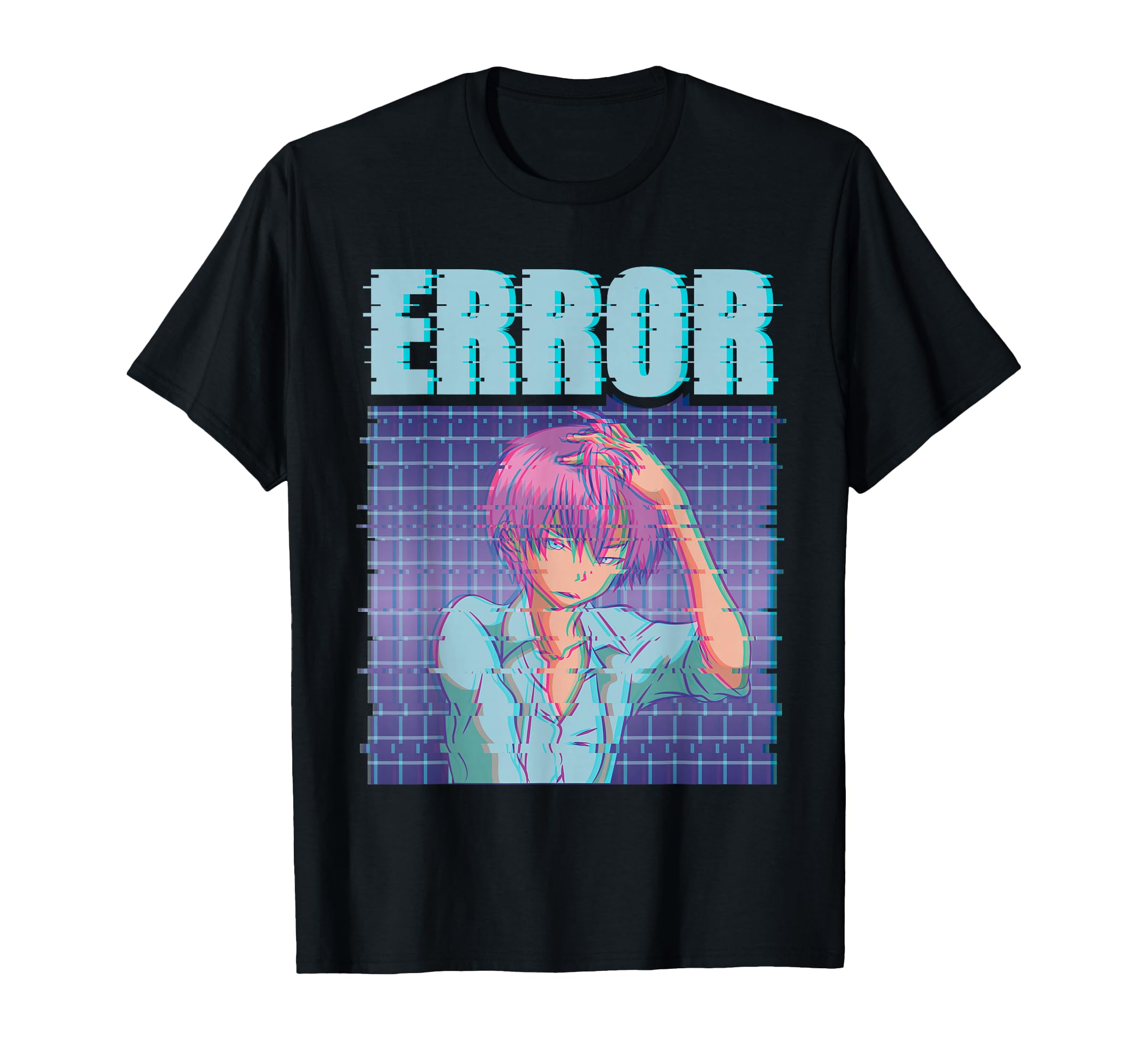 Error Japanese Aesthetic Vaporwave T-Shirt - Streetwear Style Men Women - T-Shirt, Sweatshirt, Hoodie