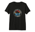 New Port Richey Florida Fl 70S Tri T-Shirt - Novelty Apparel for Adults - T-Shirt, Sweatshirt, Hoodie