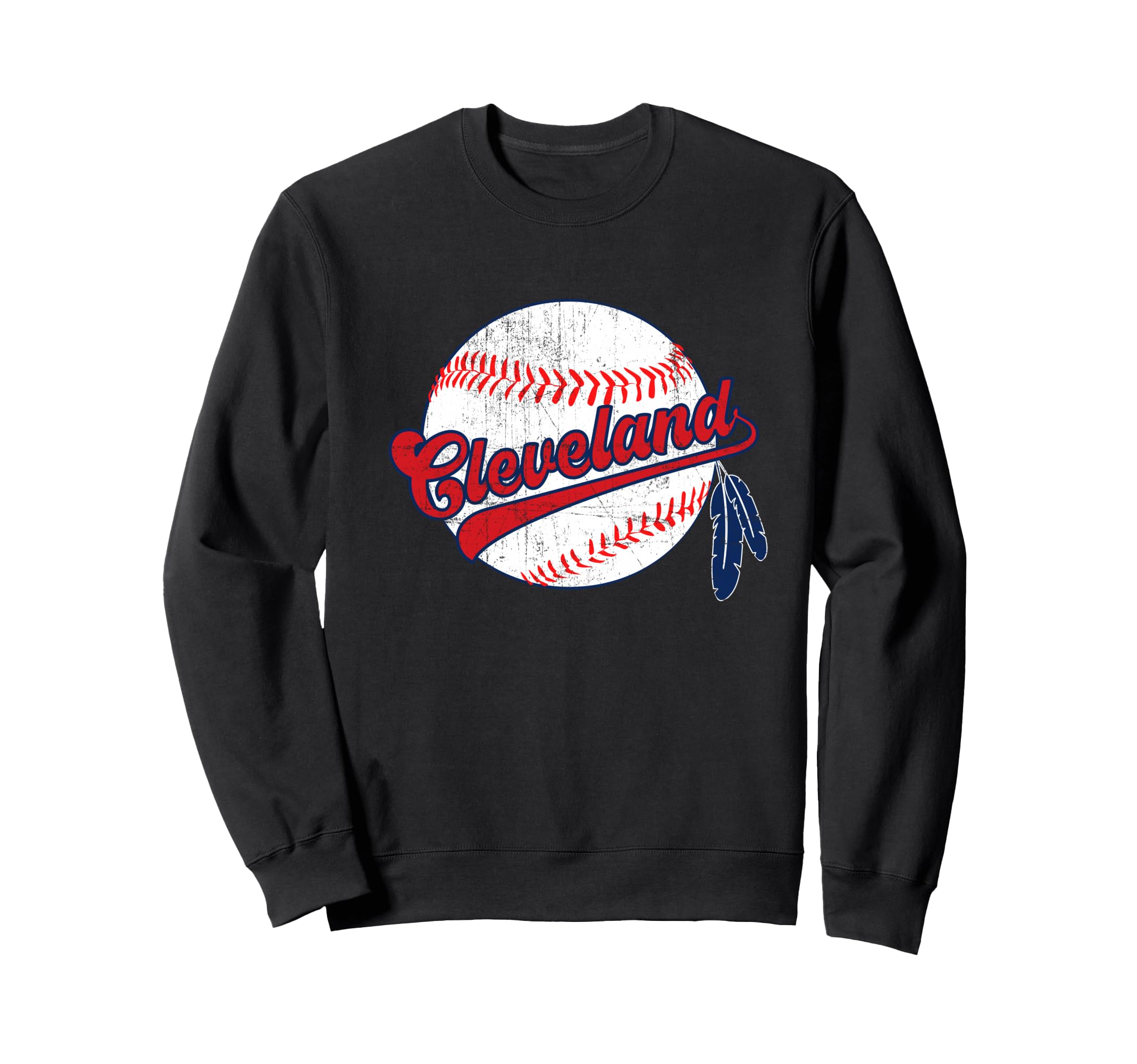 Cleveland Baseball Sweatshirt - Minimalist Print for Adults - T-Shirt, Sweatshirt, Hoodie