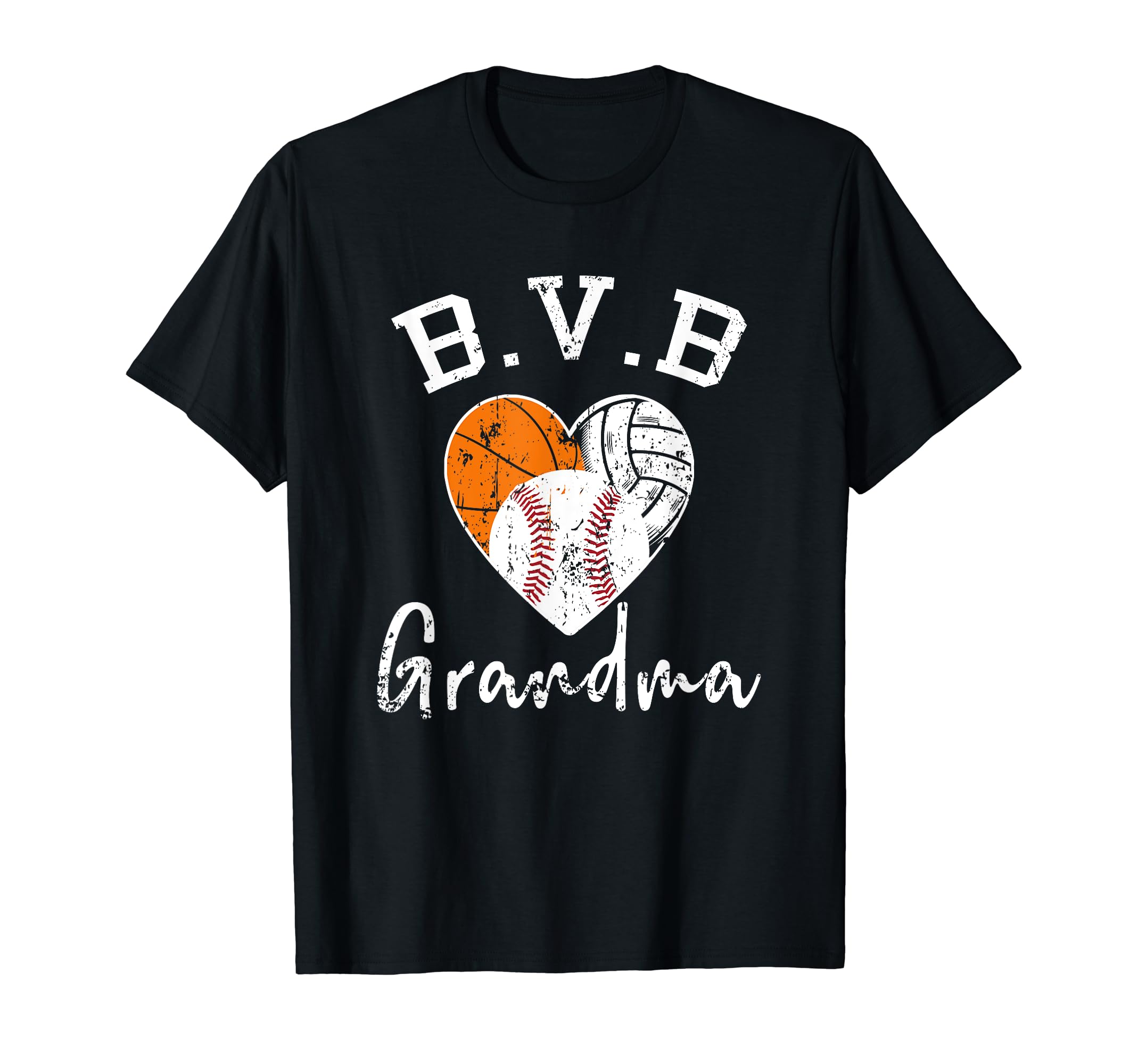 Basketball Volleyball Baseball Grandma T-Shirt - Novelty Apparel Men Women - T-Shirt, Sweatshirt, Hoodie