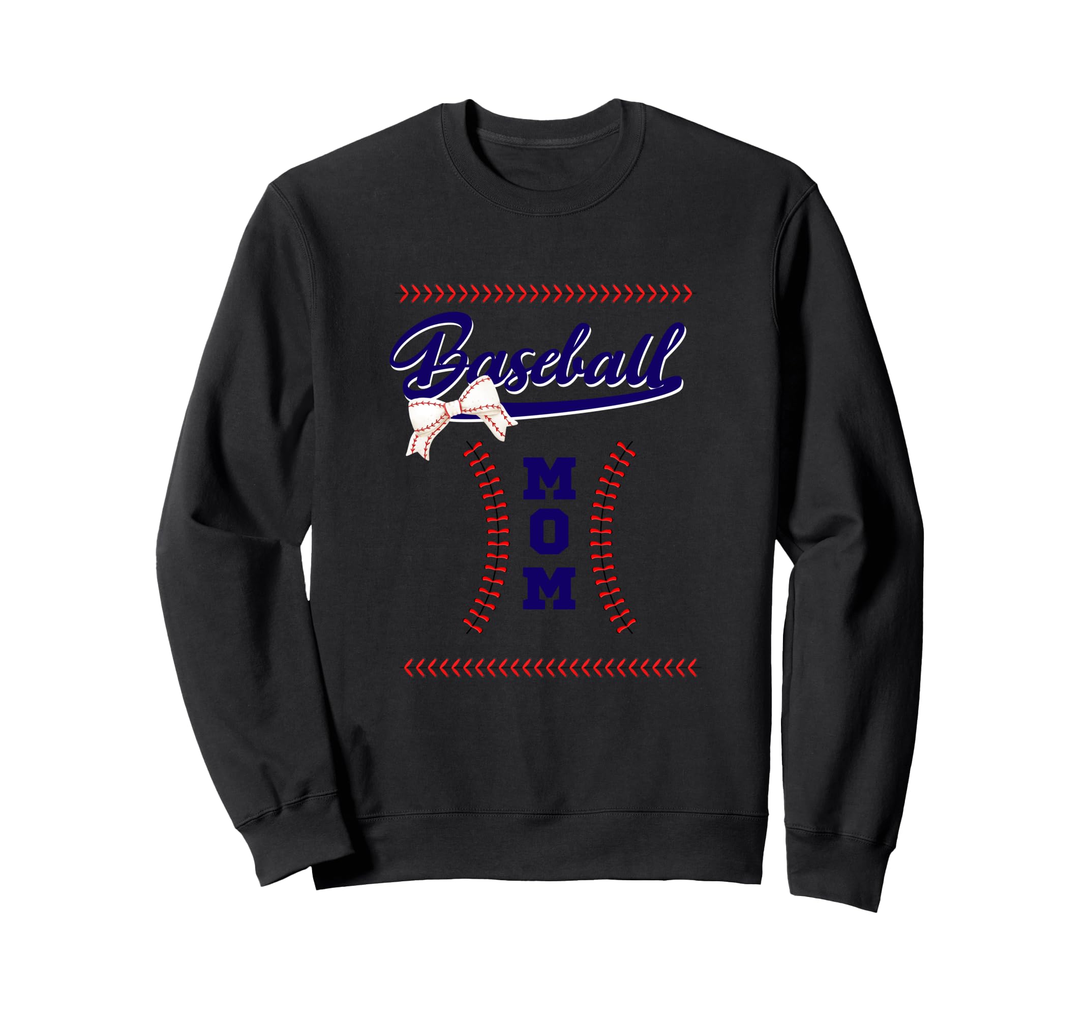Baseball Mom Sweatshirt - Minimalist Print Men Women - T-Shirt, Sweatshirt, Hoodie