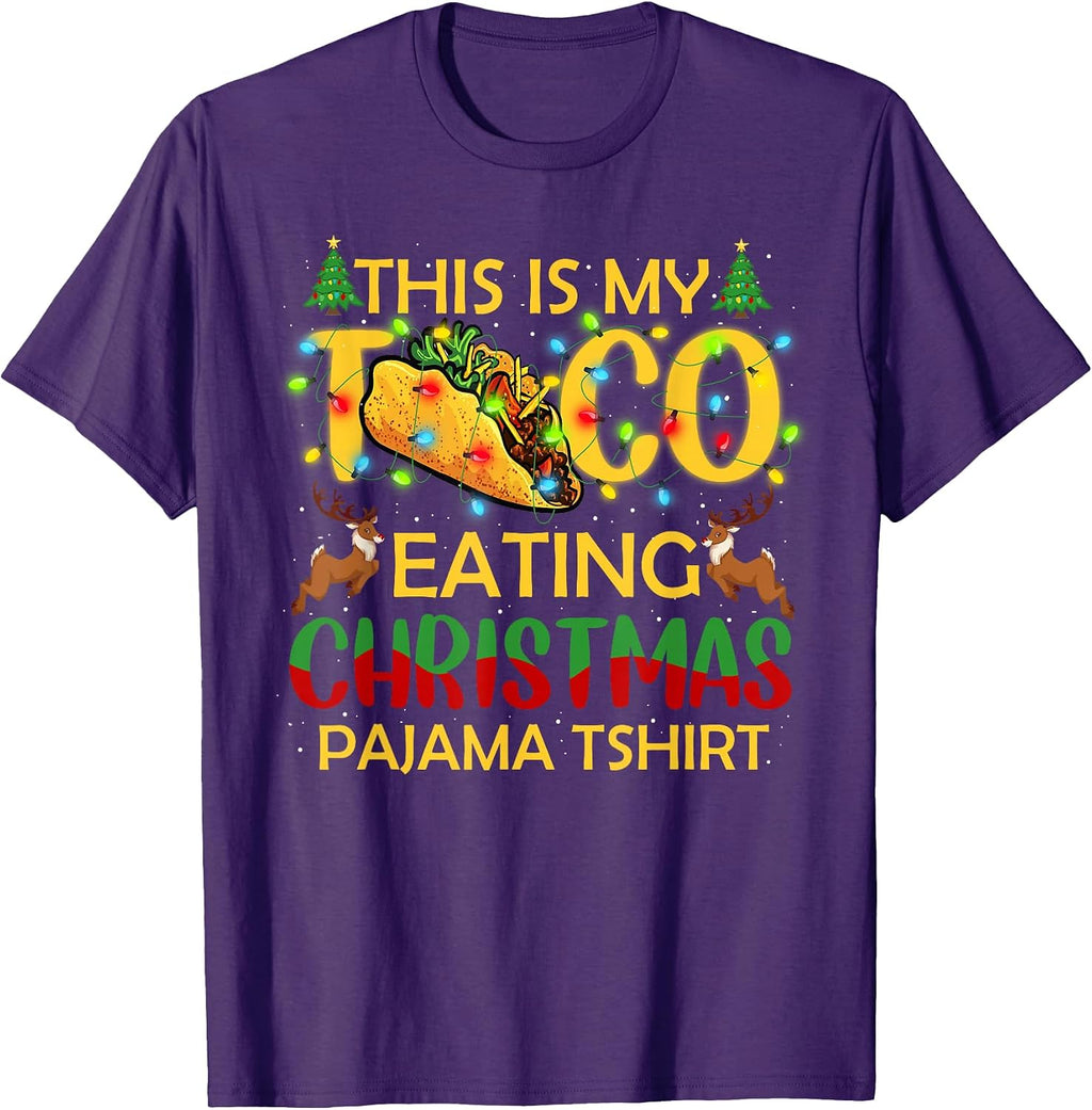 Funny Tacos Lover Christmas - Adult & Kids T-Shirts, Sweatshirts & Hoodies apparel design preview 1