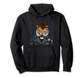 Downtown Aesthetic Punk Tiger Y2K Grunge Hoodie - Custom Art Print Unisex - T-Shirt, Sweatshirt, Hoodie