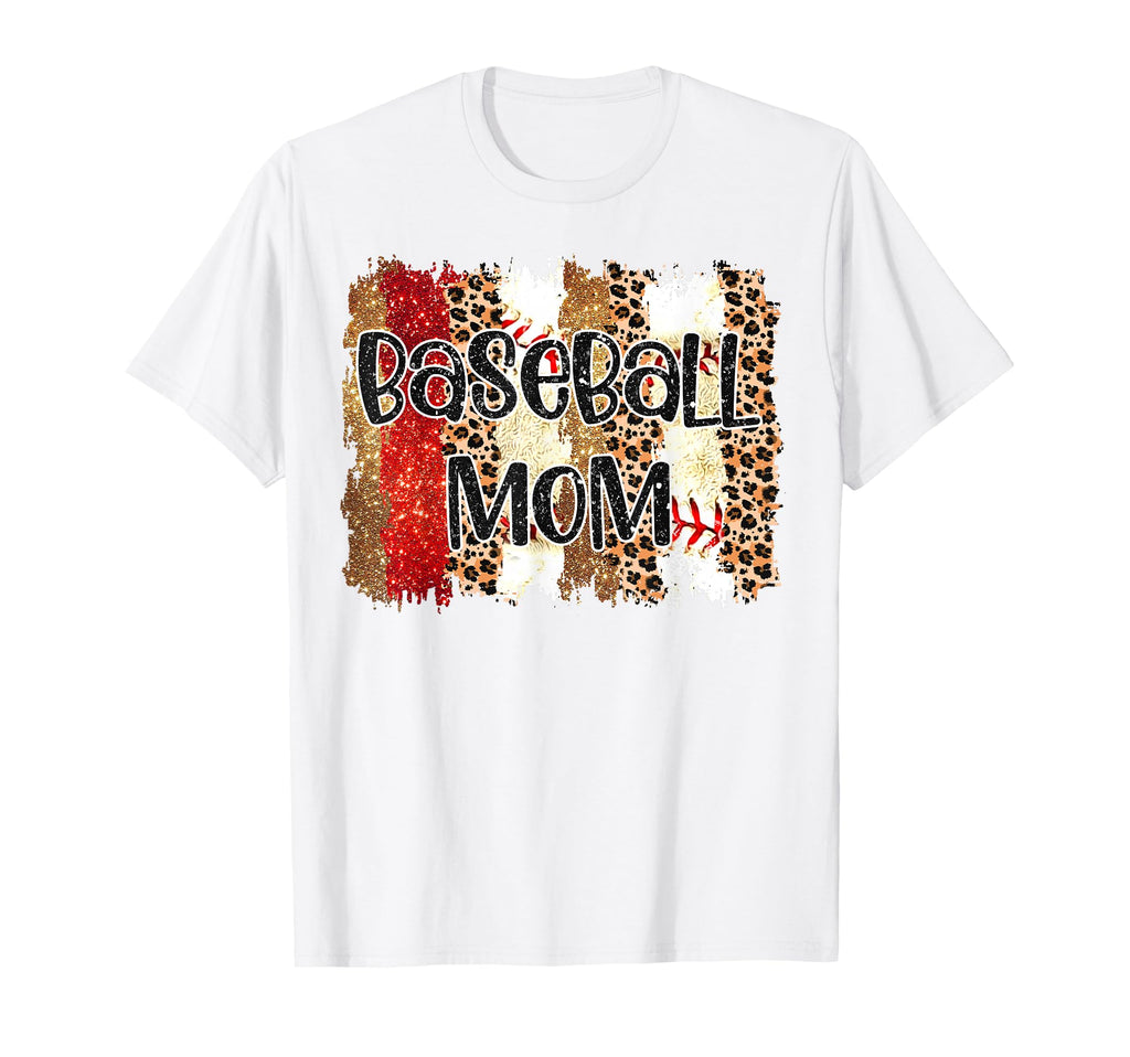 Baseball Mom Sport Mama Softball Mother T-Shirt - Novelty Apparel Unisex - T-Shirt, Sweatshirt, Hoodie