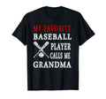 My Favorite Baseball Player Calls T-Shirt - Fun Novelty Design for Adults - T-Shirt, Sweatshirt, Hoodie