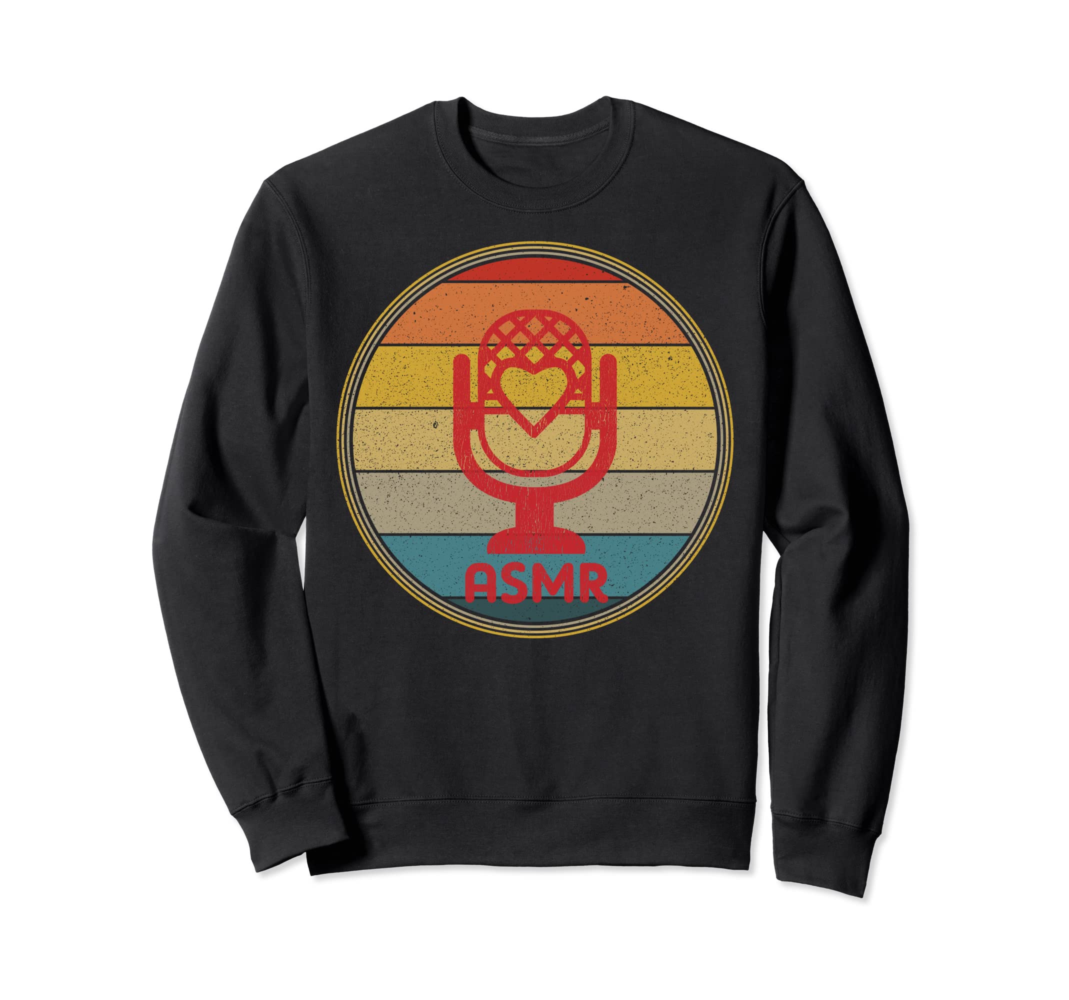 Love Asmr Distressed Sweatshirt - Casual Everyday Wear Men Women - T-Shirt, Sweatshirt, Hoodie
