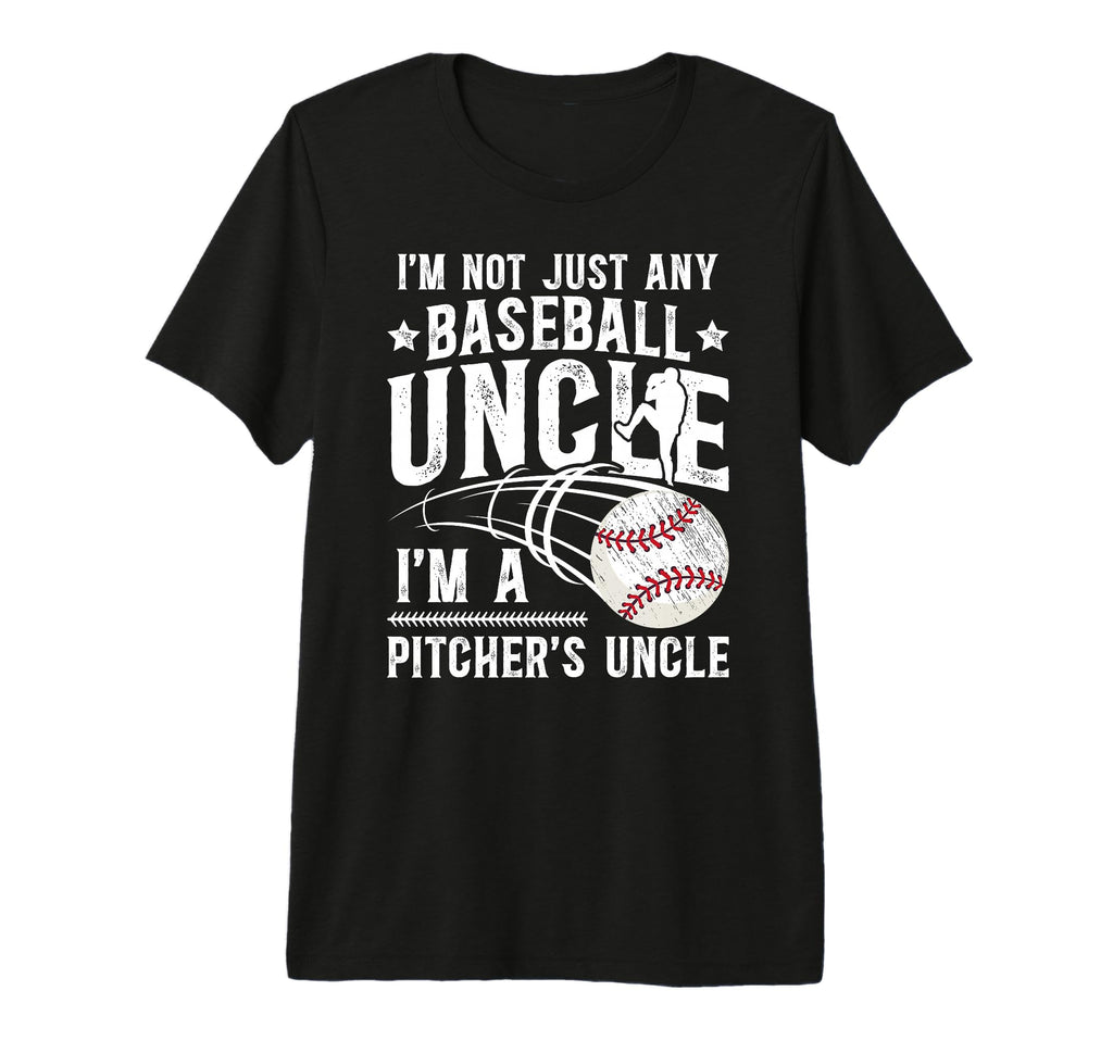 Mens Im Baseball Pitcher Uncle T-Shirt - Minimalist Print for Adults - T-Shirt, Sweatshirt, Hoodie